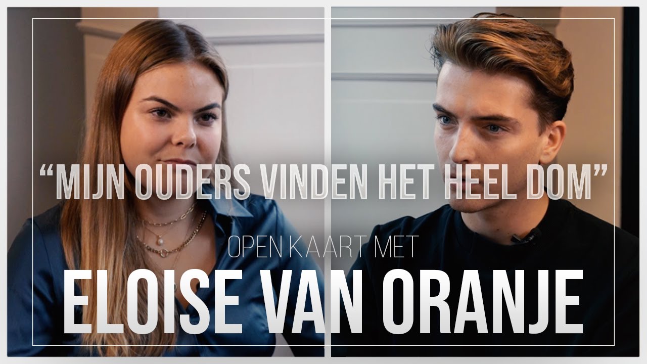 ELOISE VAN ORANJE OPENHARTIG over HAAR JEUGD, LIEFDESLEVEN, DE PAPARAZZI & FAMILIETRADITIES.