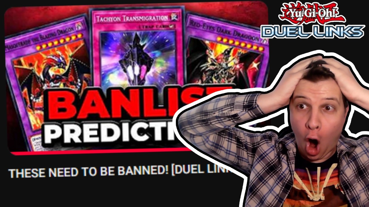Реакция на список желаемых запрещенных предметов (Duel Links) от @team6kdl