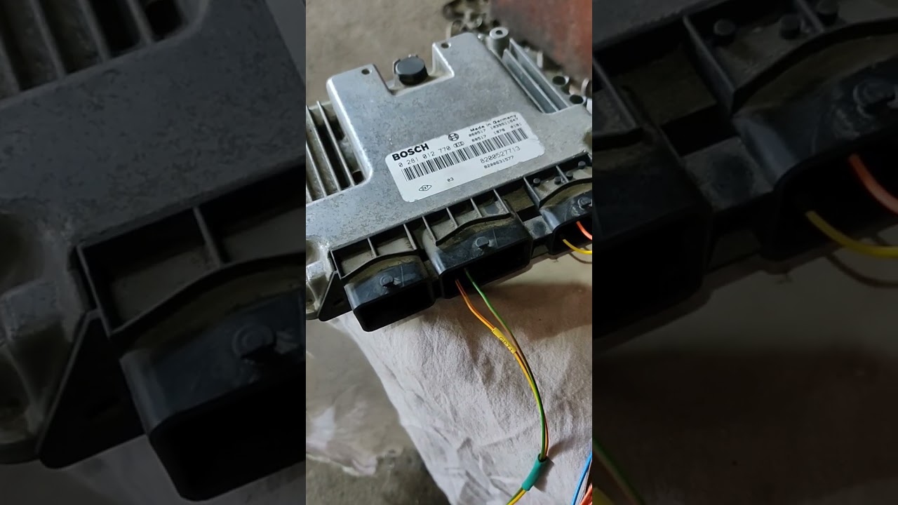 EDC16C3 reading pcmflash модуль 77 and SM2PRO Renault Laguna 1.9, clone ECM