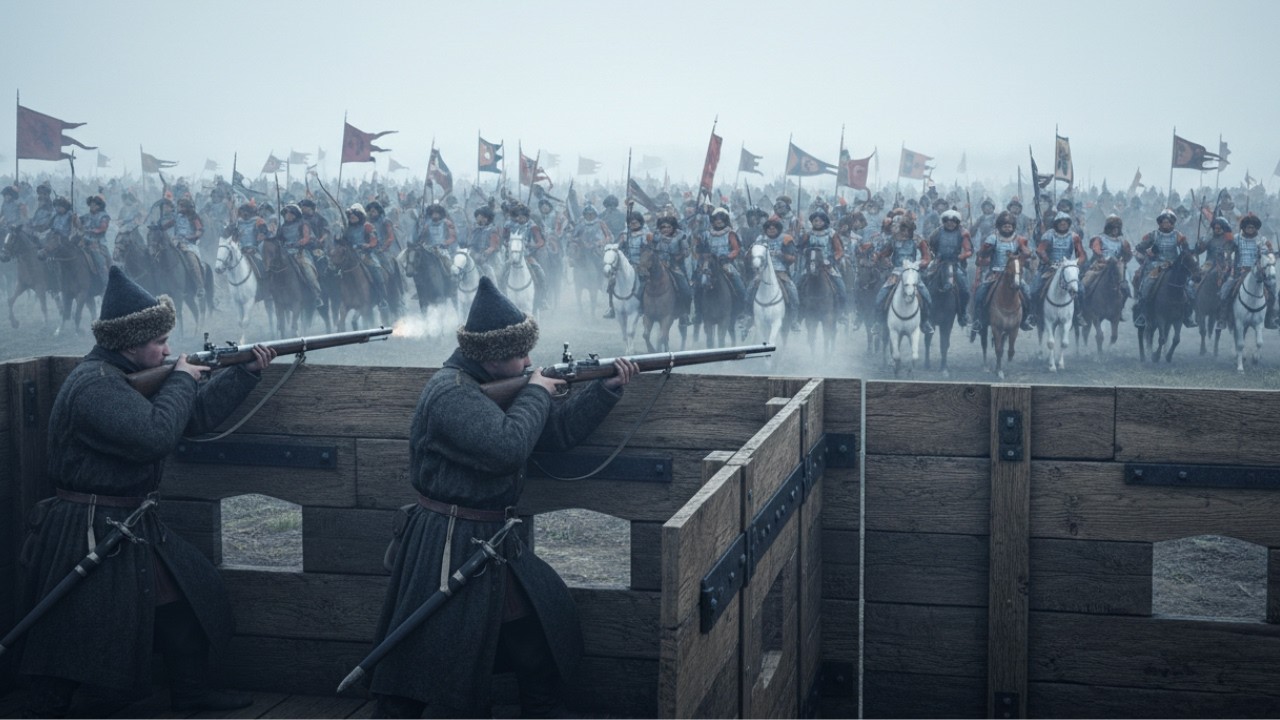 Russia&rsquo;s Secret Weapon That Massacred 120,000 Mongols | Molodi 1572