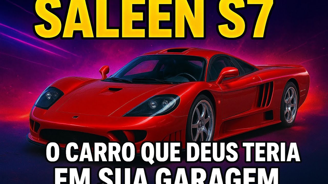 O Supercarro Americano Que Desafiou a Europa: Saleen S7