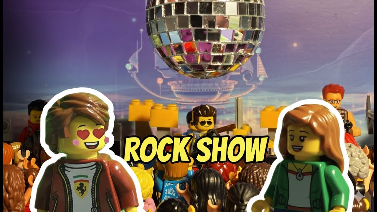 LEGO Stop Motion Rock Show (Official Music Video)