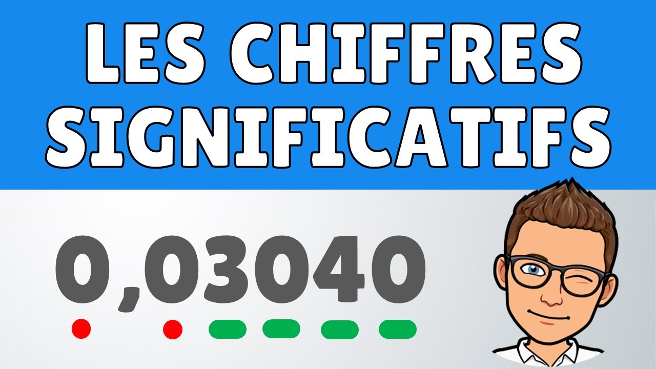 Combien de CHIFFRES SIGNIFICATIFS ? 💡 Méthode | Physique-Chimie (Lycée)