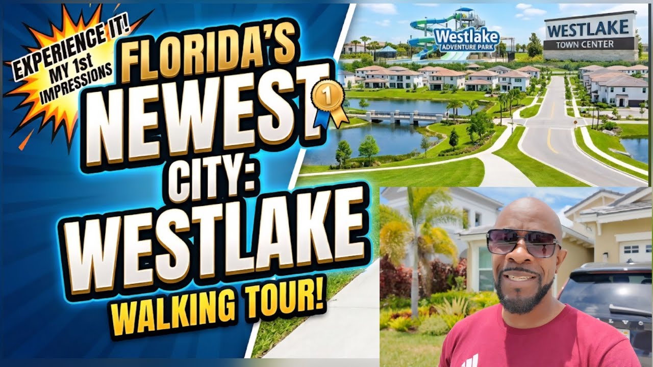 Westlake,Florida new City epic experience/New development in Florida 