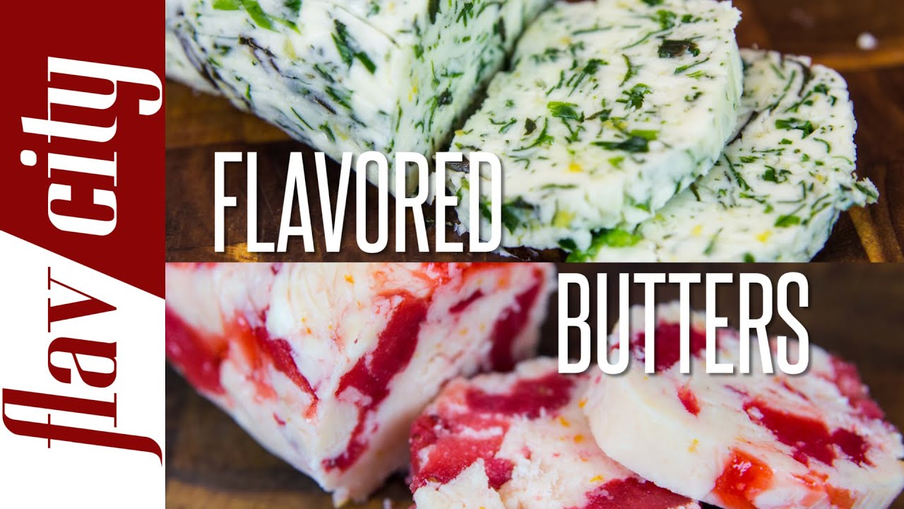 How to Make Herb Butter & Strawberry Butter