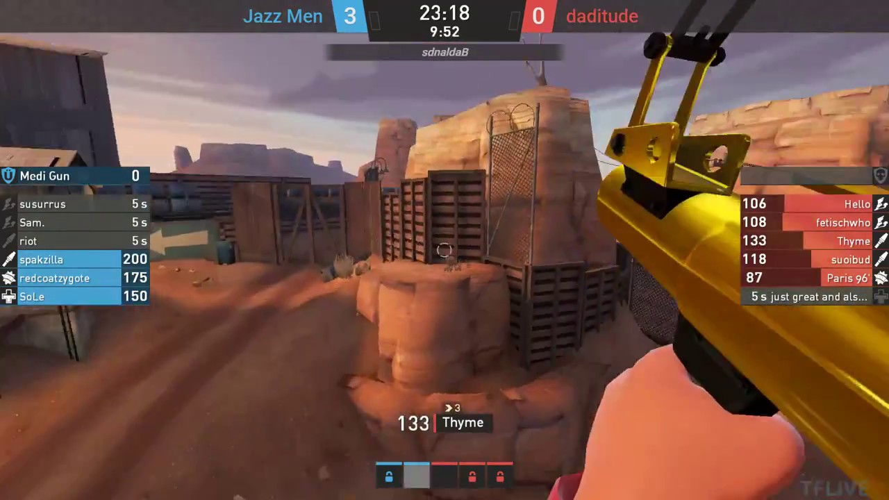 OZF Midsummer Night's Cup #1 R1: Jazz Men vs. daditude
