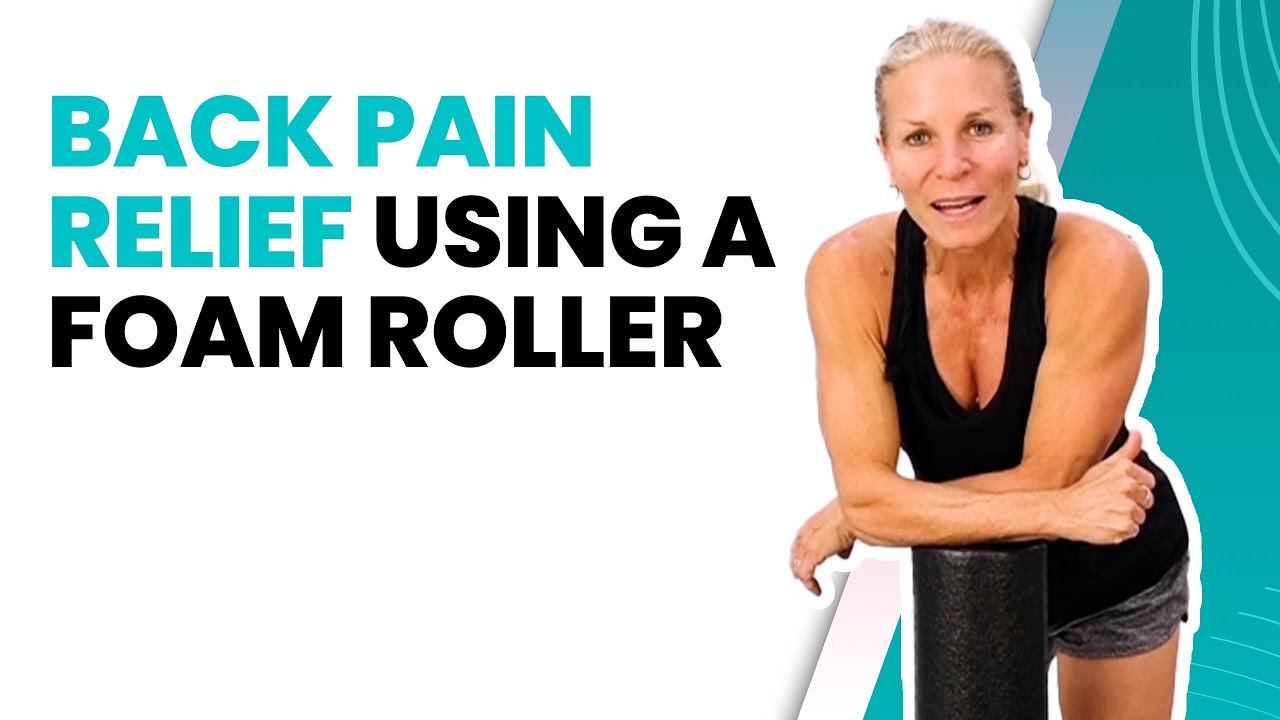 Lower Back Pain Relief! 🌀 Foam Roller Exercises with Coach Kim 🌟