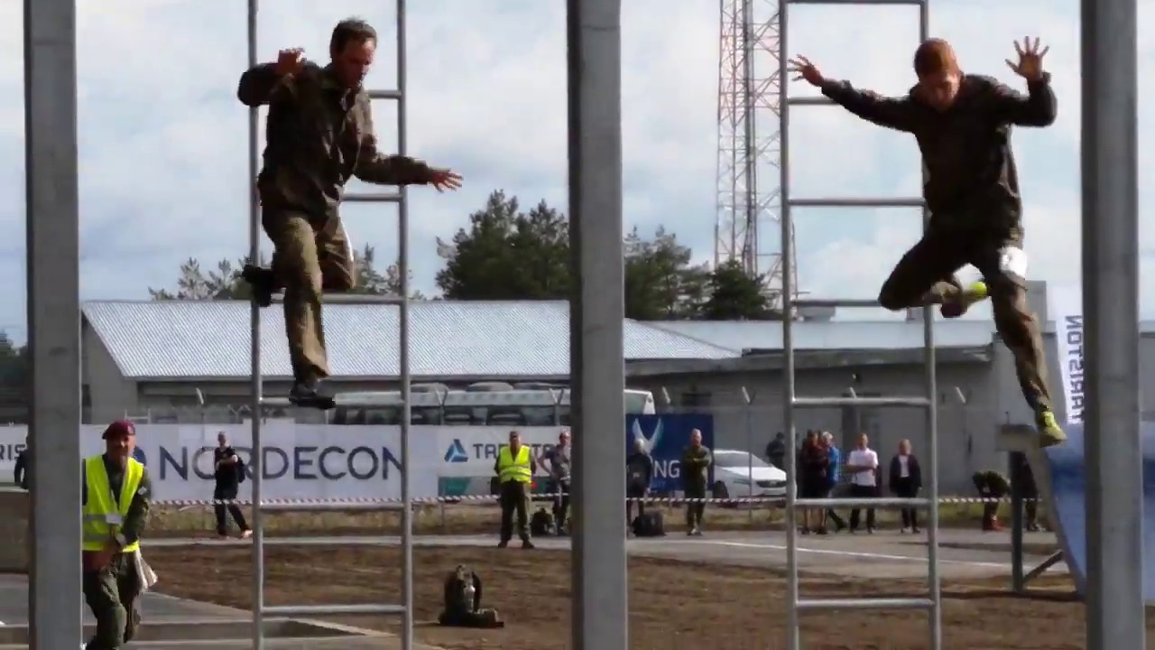 Obstacle course, CIOR 2019 Tallinn, team DEU3
