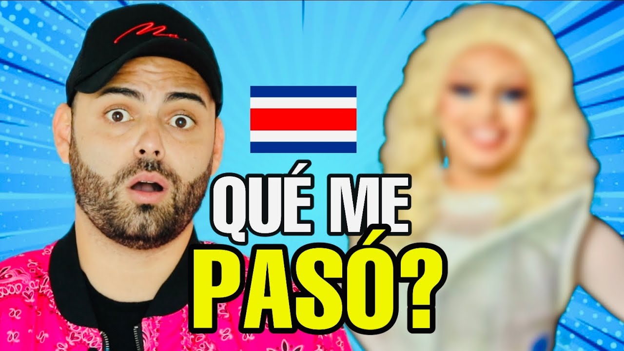 Me convertí en DRAG QUEEN por un día en COSTA RICA 🇨🇷