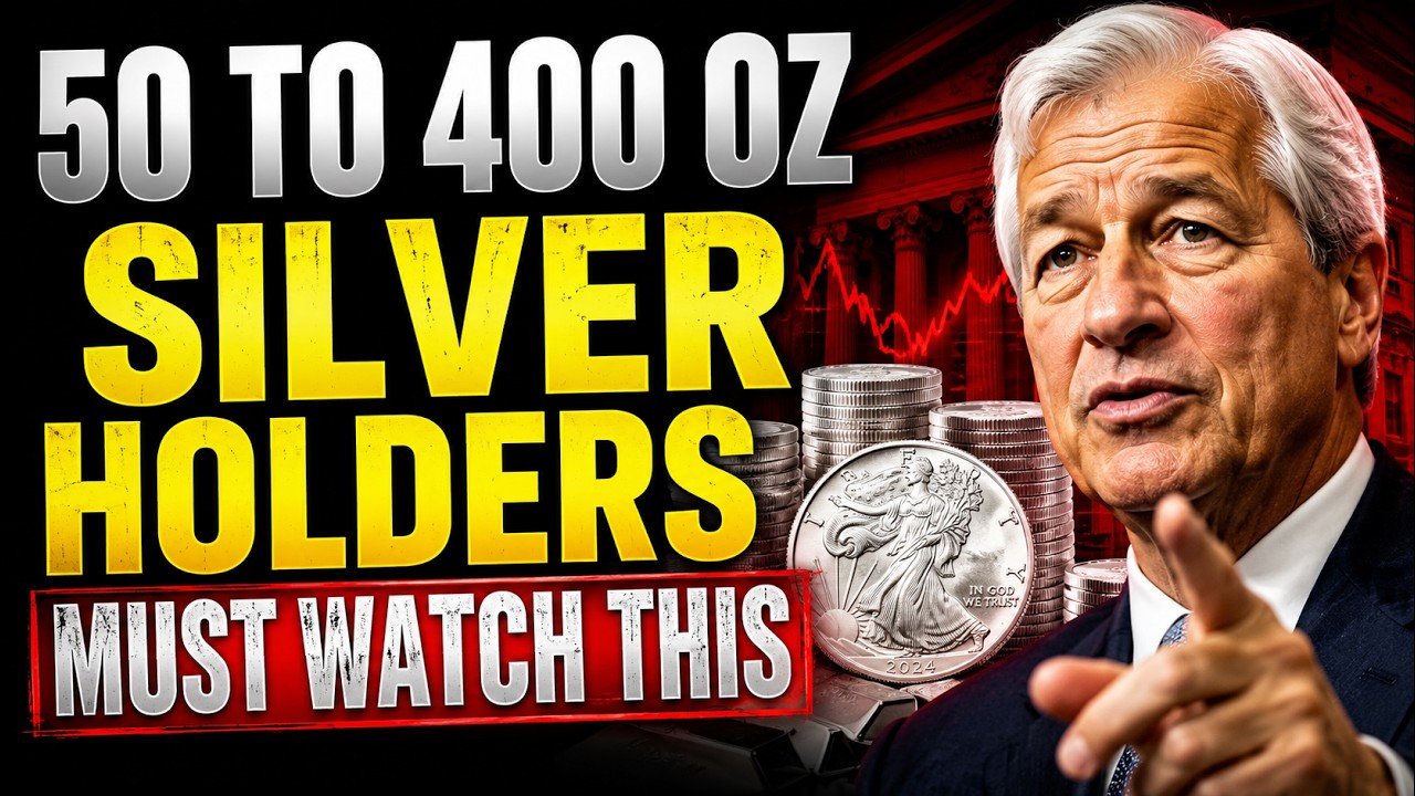 JAMIE DIMON'S WEEKEND WARNING: SILVER HOLDERS ARE THE TARGET | MONDAY COULD CHANGE EVERYTHING