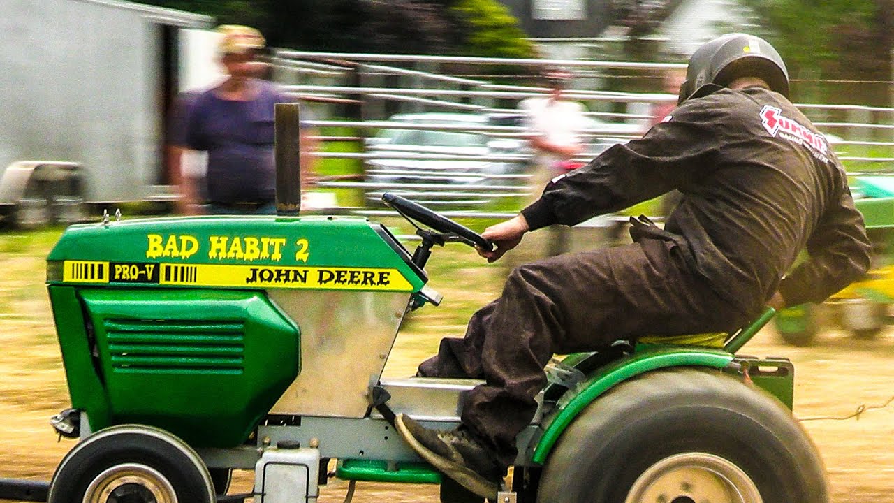 HAMMER-TIME Garden Tractor Pull Test and Tune HIGHLIGHTS 2024 #gardentractor #tractor #tractorpull