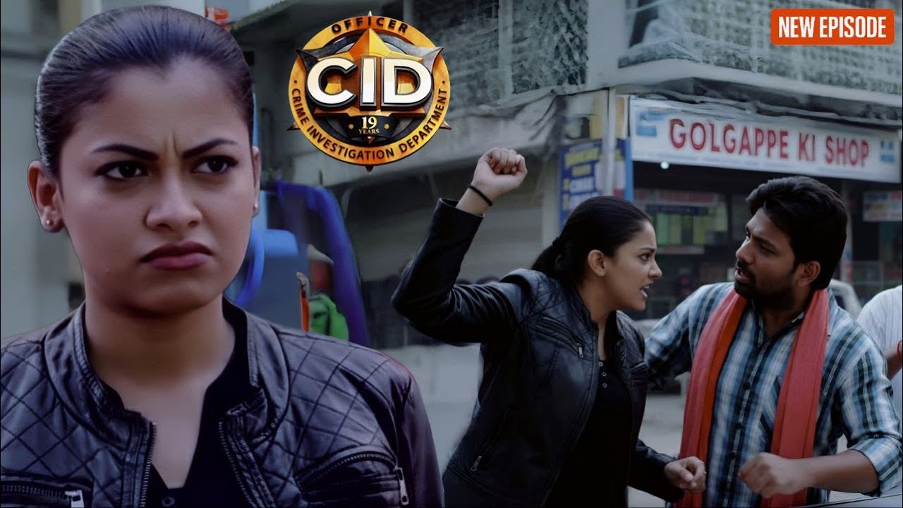 Shreya का गुस्सा ! पानी-पूरी वाले पर उठा दिया हाथ ! || CID || Latest  Episode ||