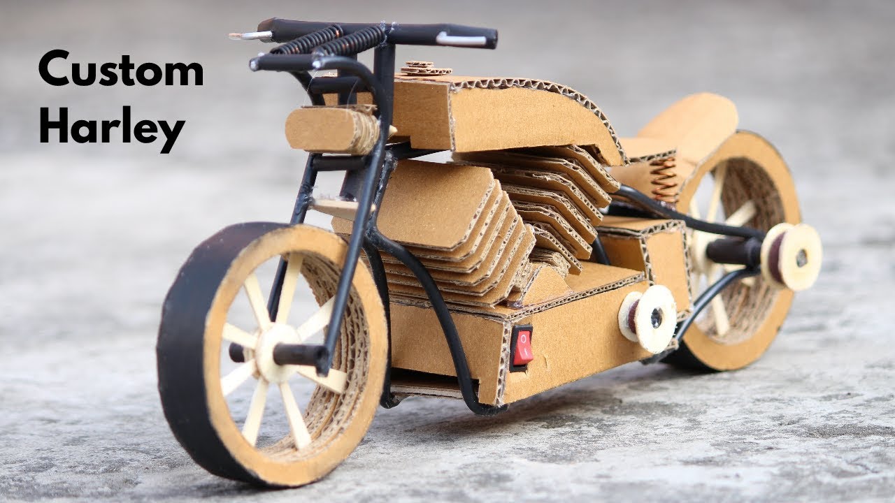How To Make Custom Bike || Custom Harley Davidson