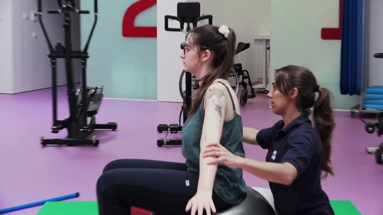 Guttmann Barcelona. Sesiones de fisioterapia.