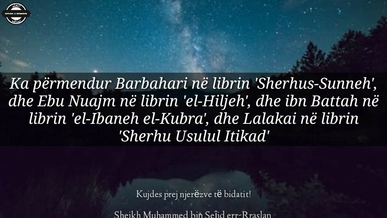 Kujdes prej njerëzve të bidatit - Shejkh Muhammed Seijd Raslan