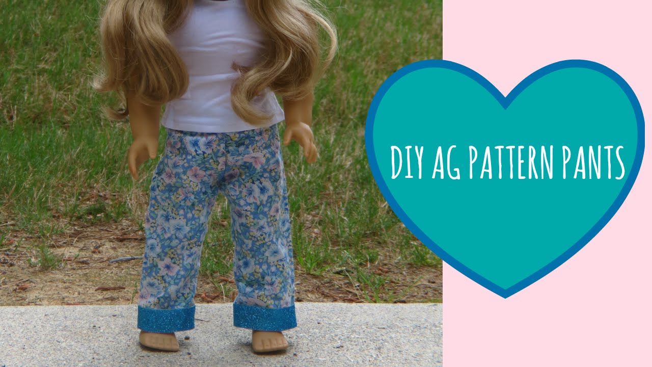 DIY American Girl Pattern Pants | EASY |