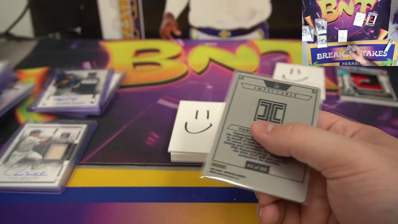 Break #3064: 2025 Panini Impeccable Baseball Hobby Full Case (3 Box) Team Break