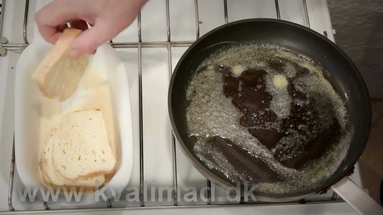 Arme riddere og fransk (french) toast. Kort sagt panikkager!
