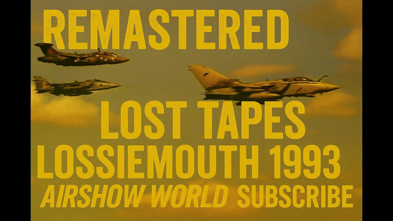 RAF Lossiemouth 1993 – Ultra‑Rare Hi8 Footage Remastered  Lost Tapes