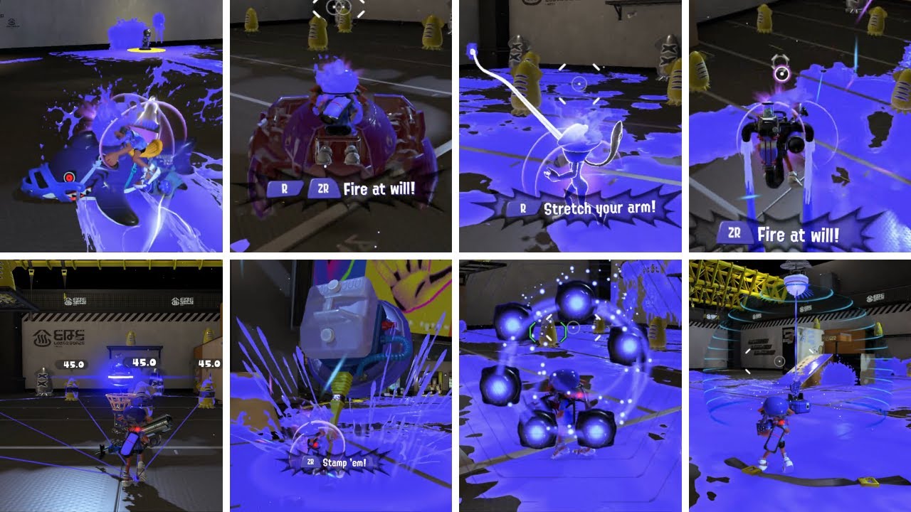 Splatoon 3 - All Special Weapons