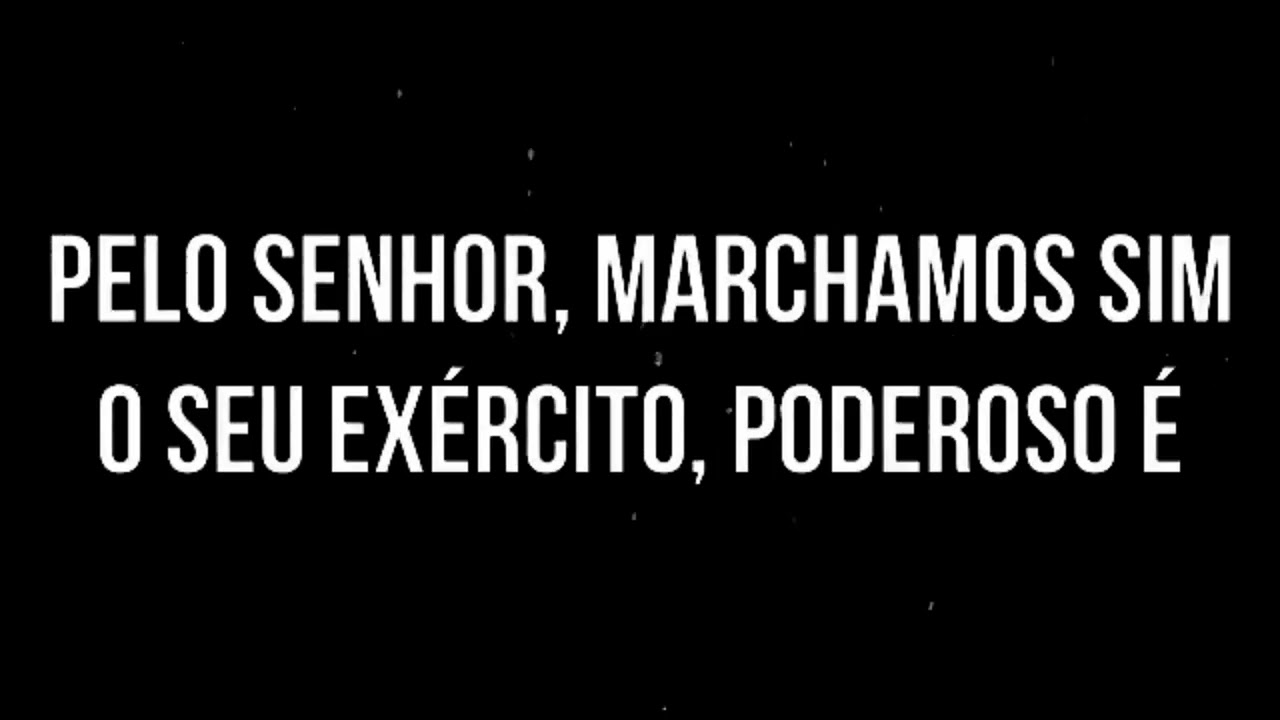 O NOSSO GENERAL É CRISTO - PLAYBACK LEGENDADO