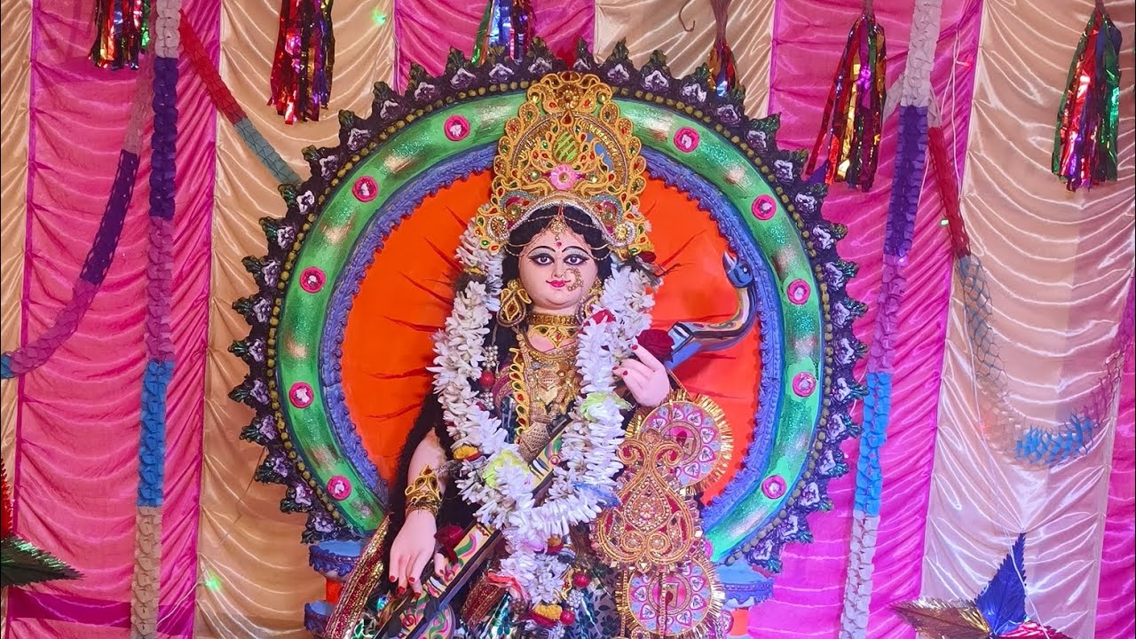  সরস্বতী পূজার প্রোগ্রাম পরিচালনায় - নৃত্যাঙ্গন ডান্স একাডেমি 
