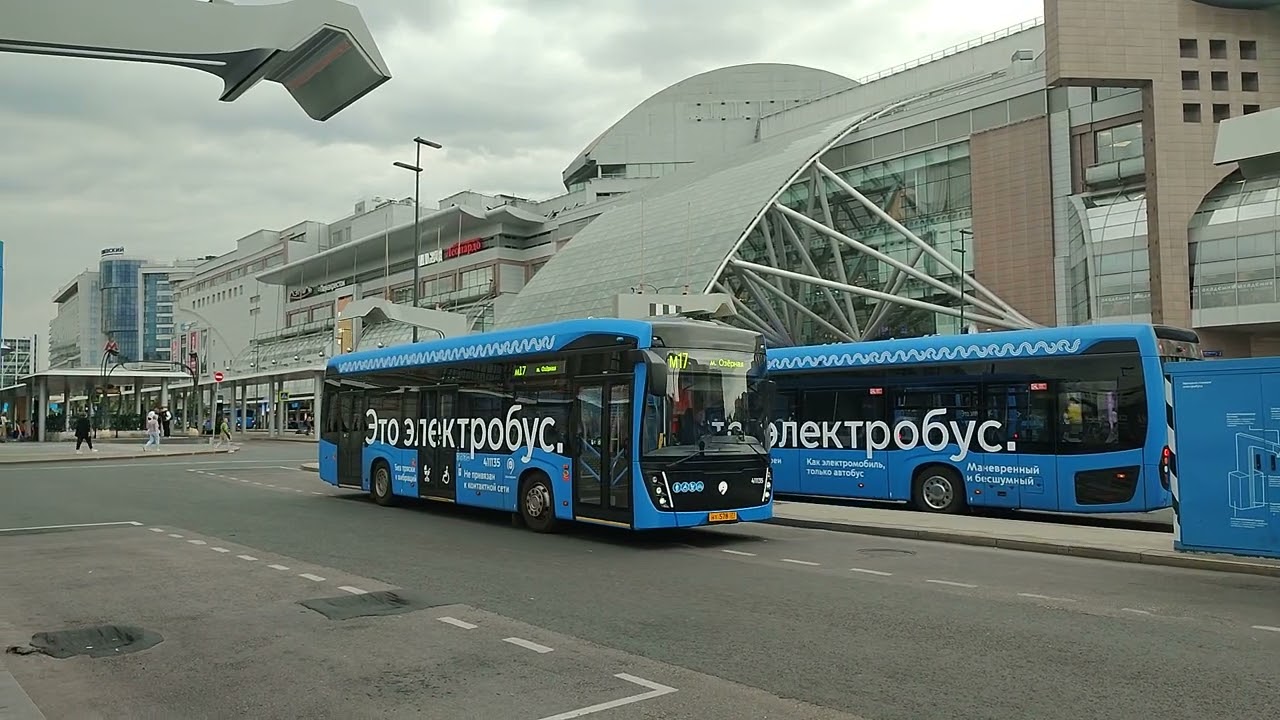 Московские электробусы / Moscow electric buses