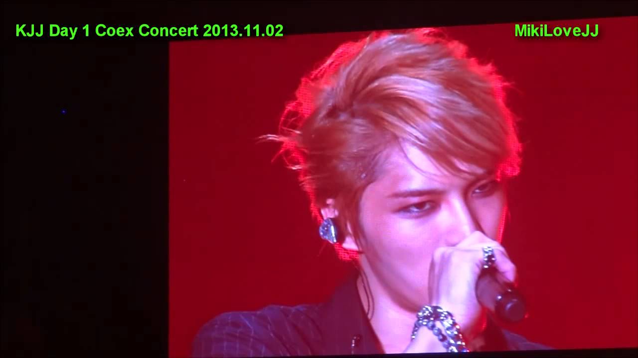 [Fancam] 20131102 KJJ in Seoul - Ment + Modem Beat