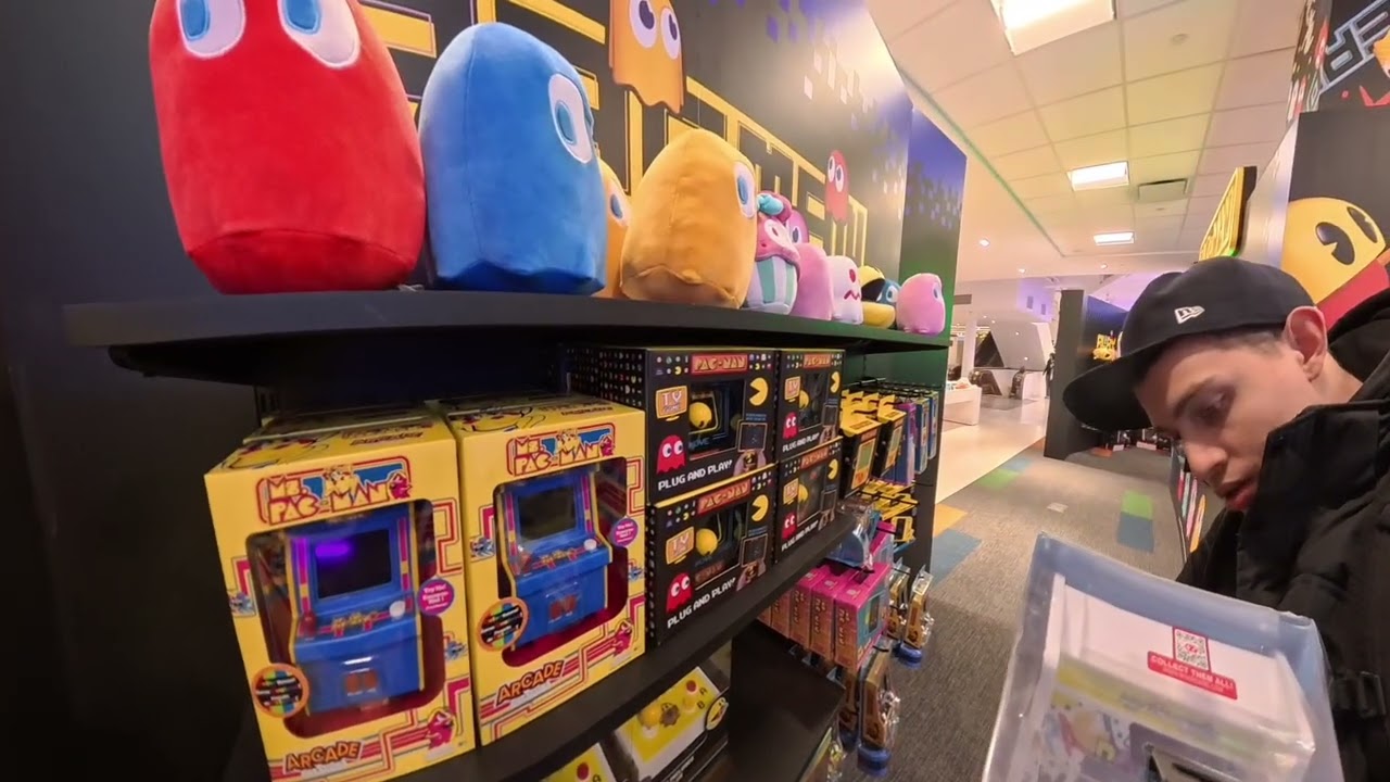 Visiting Macy's Pac Man merchandise event