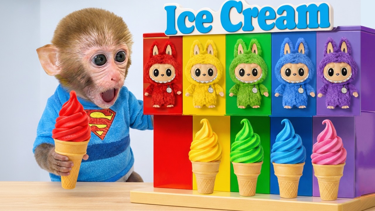Affe JoJo und sein buntes Eiscreme Abenteuer mit der geheimnisvollen Eiscreme| JoJo und Freunden