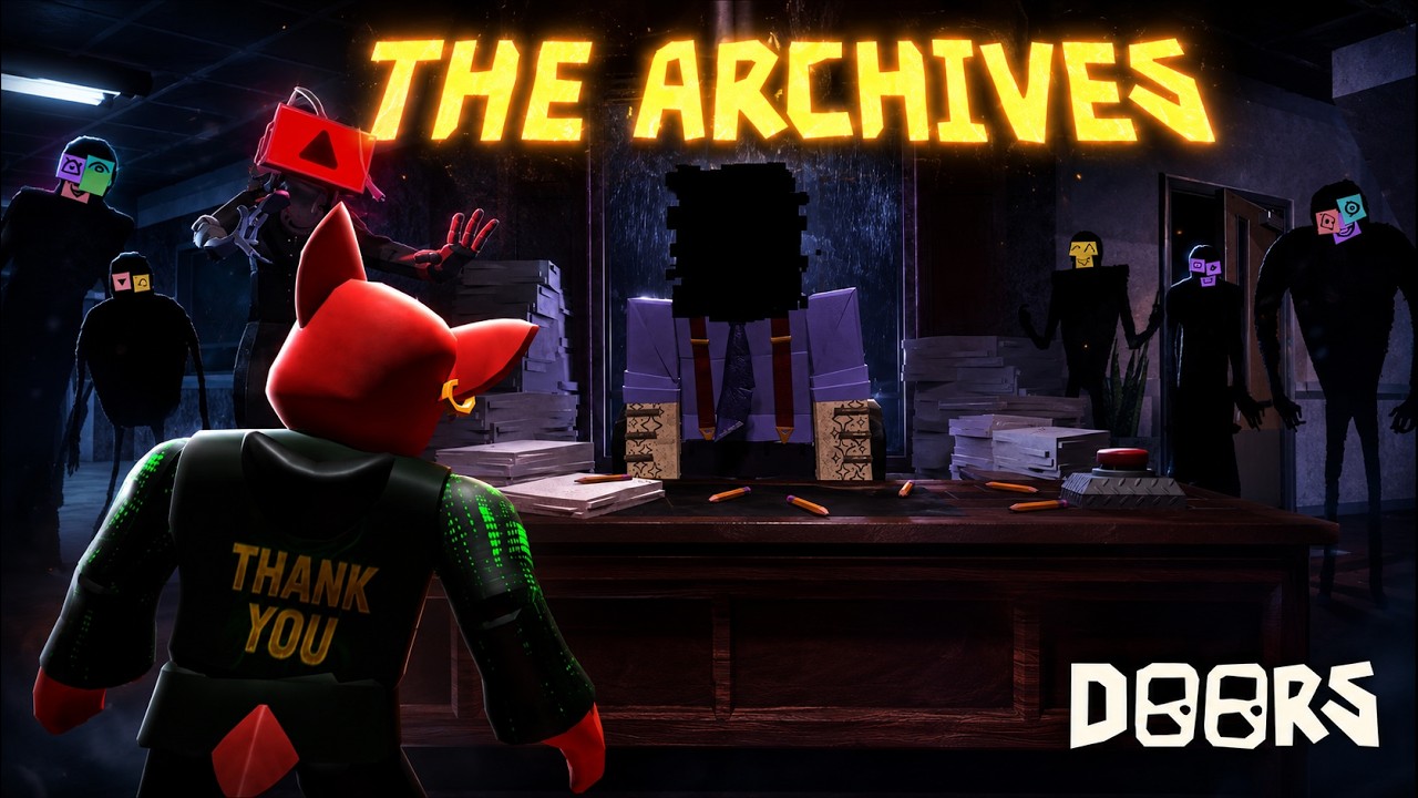 Roblox DOORS THE ARCHIVES - Full Walkthrough