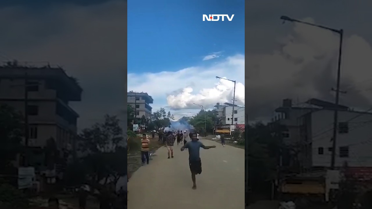 Manipur Protesters Seek Release Of 5 Arrested Men, Clash With Police