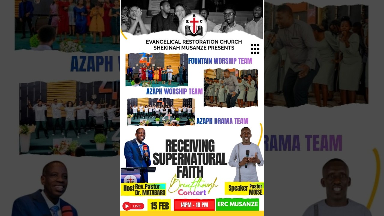 LIVE 🔴 : IGITARAMO CYATEGUWE NA SHEKINAH Worship Team Preacher Pastor MOISE
