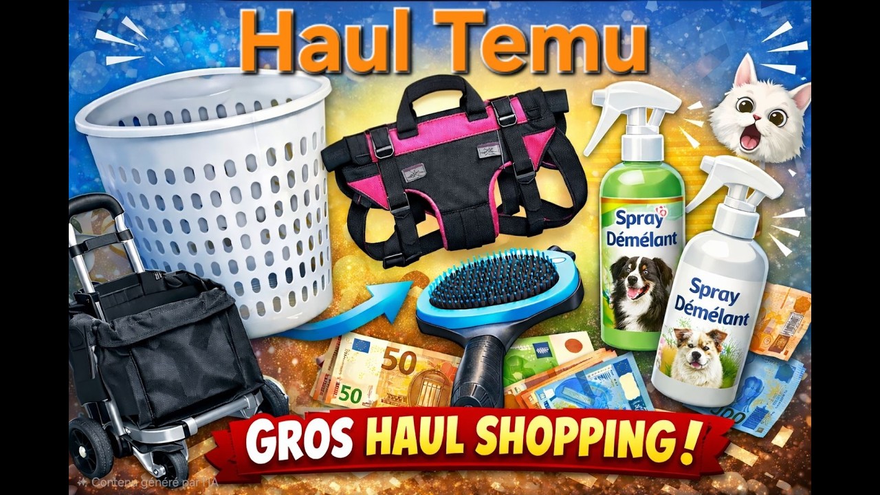 Haul Temu 🛍️ J’ai CRAQUÉ… (petits prix, grosses surprises 😳)