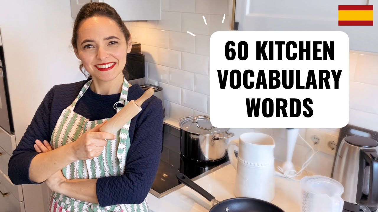 Kitchen Vocabulary in Spanish Made EASY!