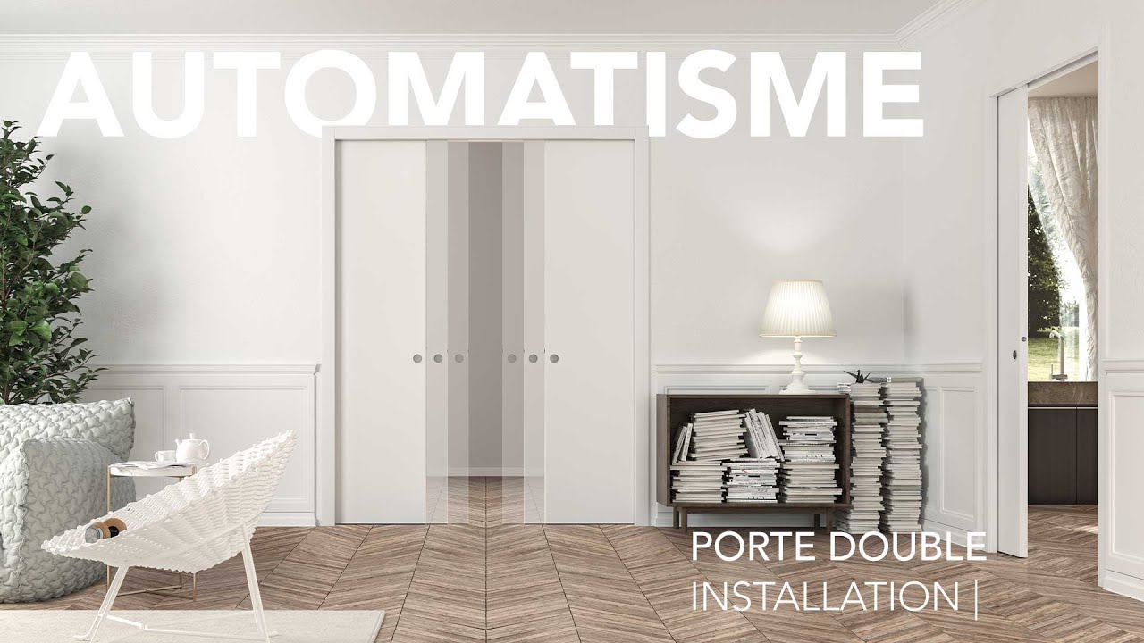 Automatisme pour porte double | Installation