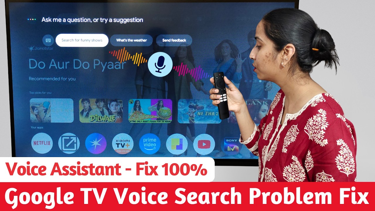 Google TV : Voice Assistant Not Working? | Fix Google TV Microphone Problem ✅ - Easy Fix