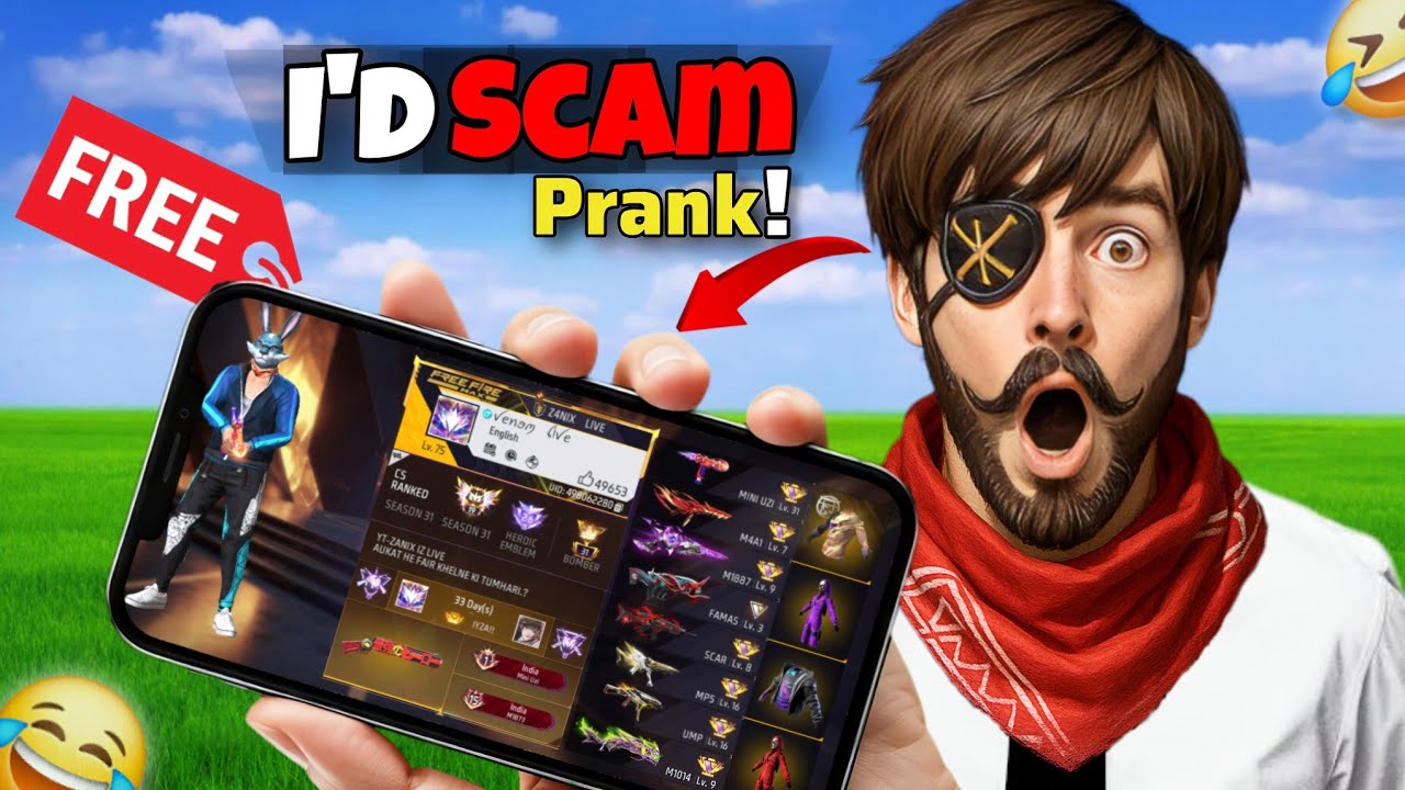 I Pranked Free Fire ID Sellers 😂 - Real Reactions 🤯