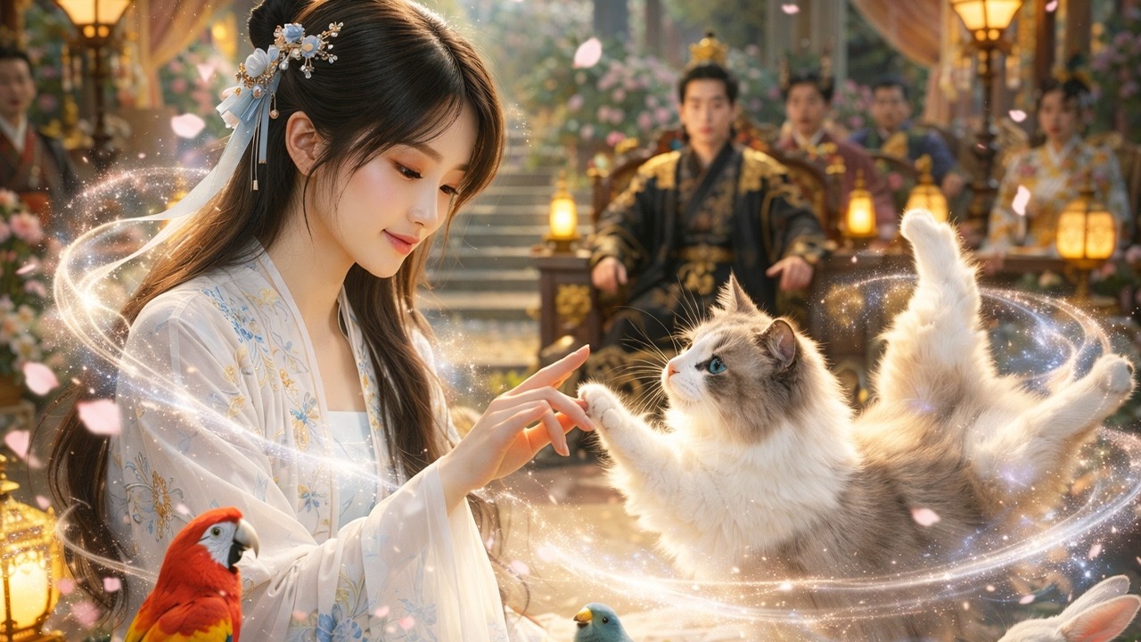 Girl was born able to talk to animals, accidentally bonded with a cat, and gained true love! #异能#甜宠