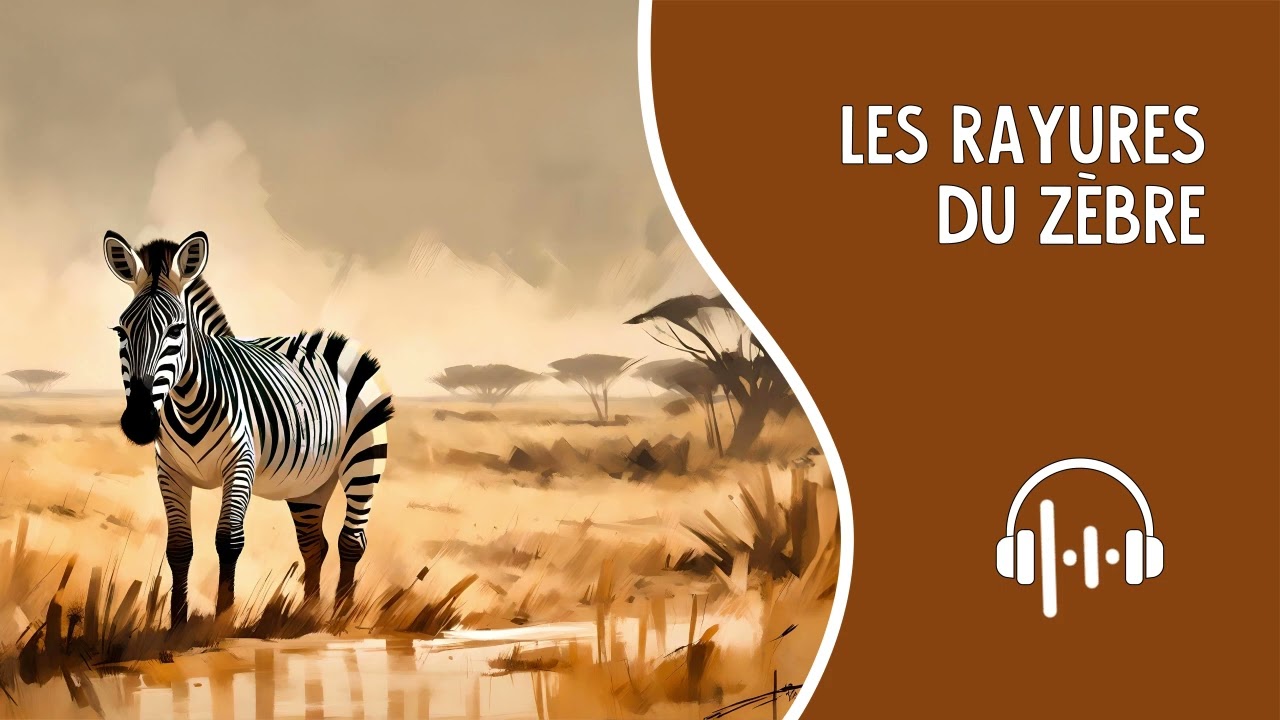 Les rayures du zèbre [Histoire à écouter pour enfants - 7 min] - Conte et Raconte