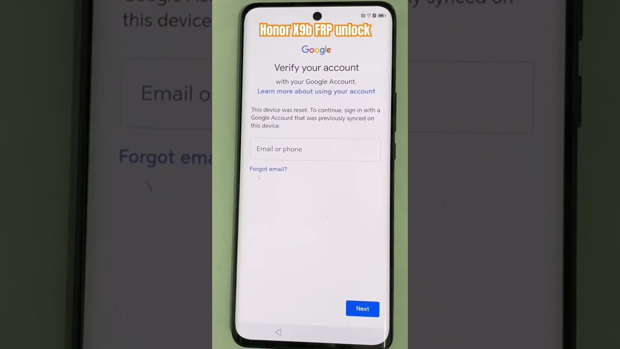 Honor X9b FRP bypass✔️ [ALI-NX1]|ali-nx1google account lock unlock|ali-nx1google account lock remove