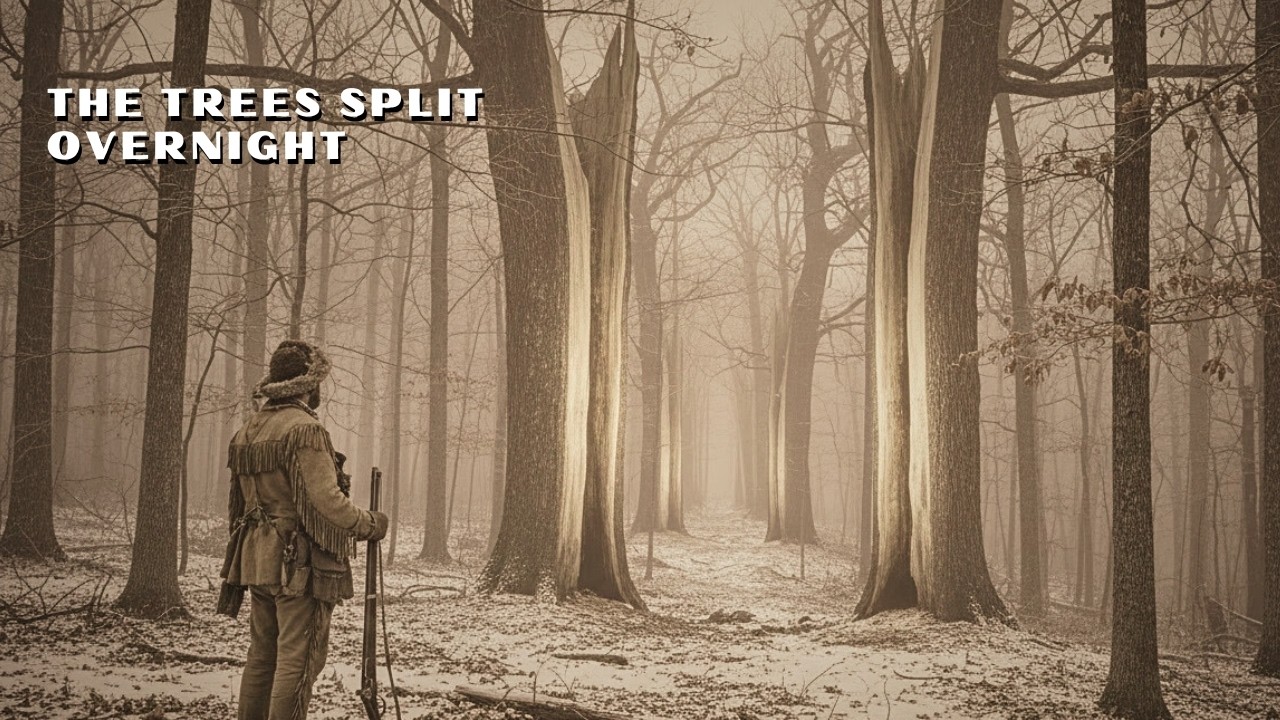 (1835 Ozarks) The Trees Split in the Silence — No One Heard Them Fall