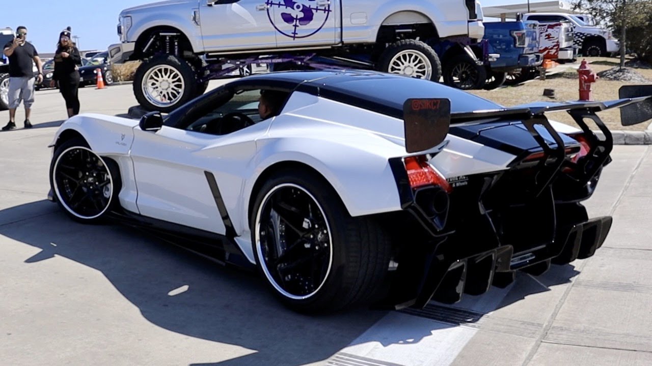 Valarra Corvette EMBARRASSES SUPERCARS at a HOUSTON Car Show!