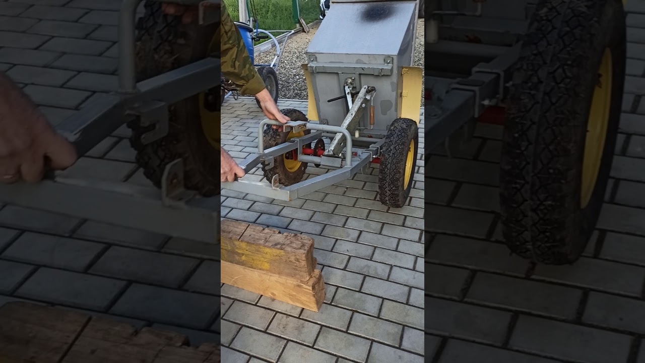 Мотокультиватор Крот и самоходная тачка сборка