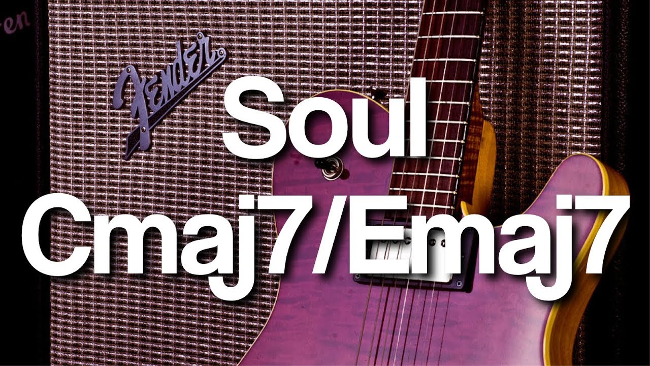 Soul Backing Track Cmaj7/EMaj7