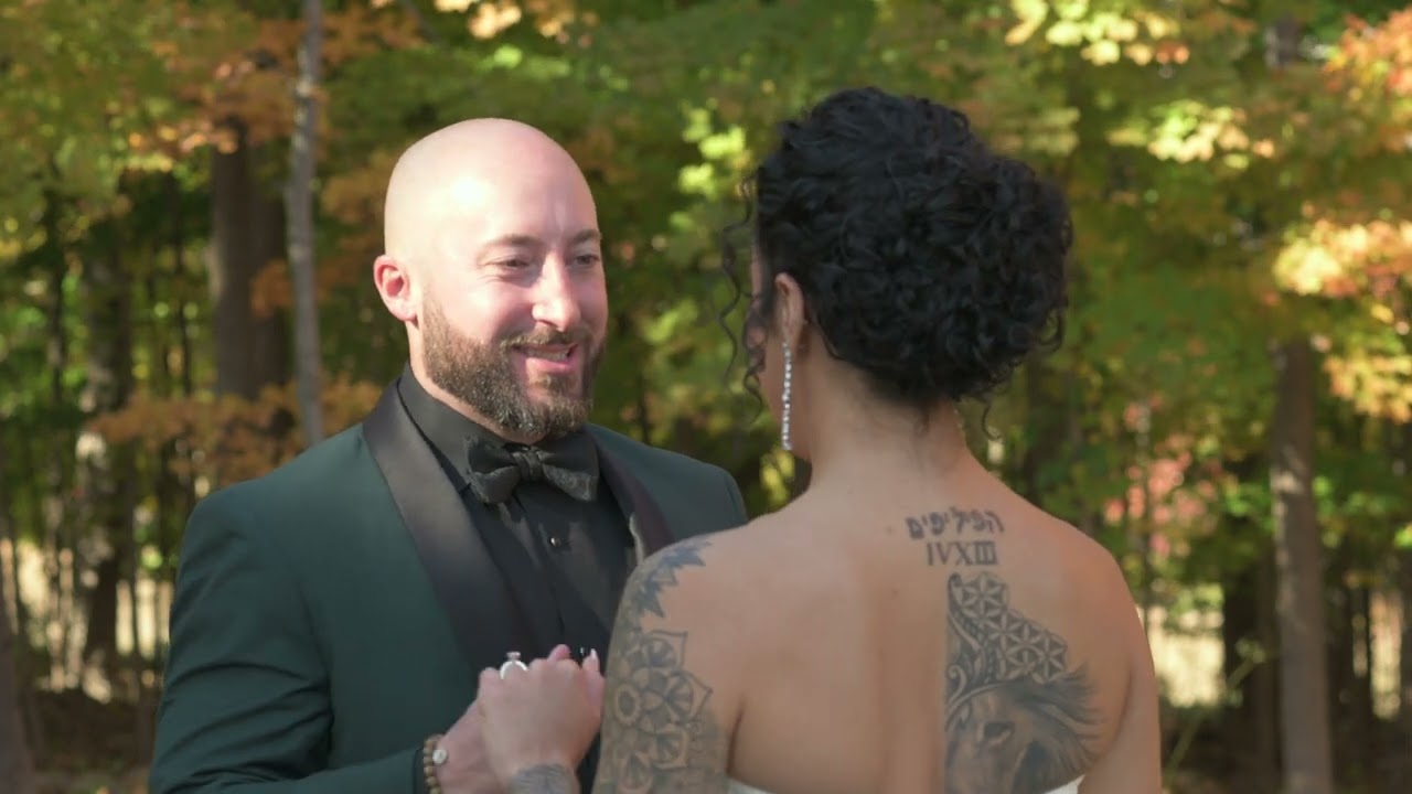Romantic First Look Wedding Film | Jeremy & Victoria | Forest Lodge NJ
