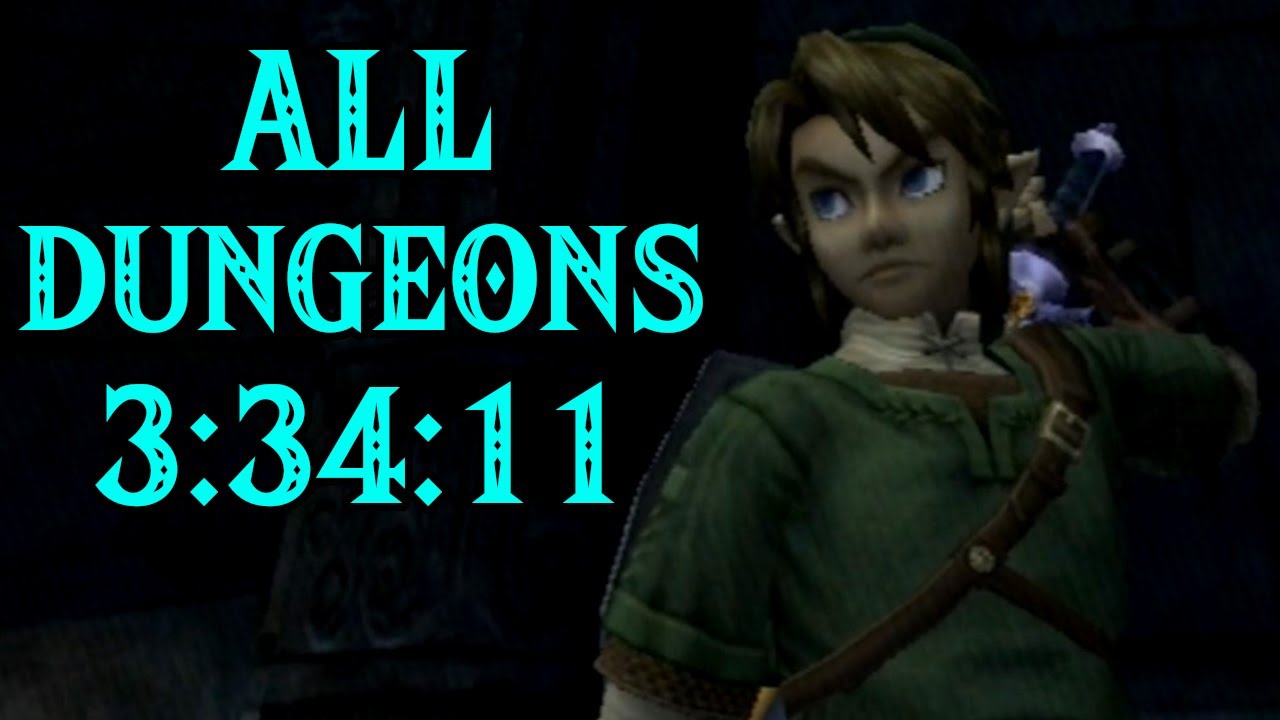 Twilight Princess All Dungeons Speedrun in 3:34:11