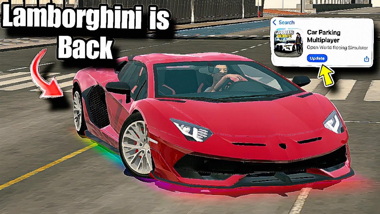 Lamborghini ВЕРНУЛАСЬ в многопользовательском режиме парковки! (Новое обновление)