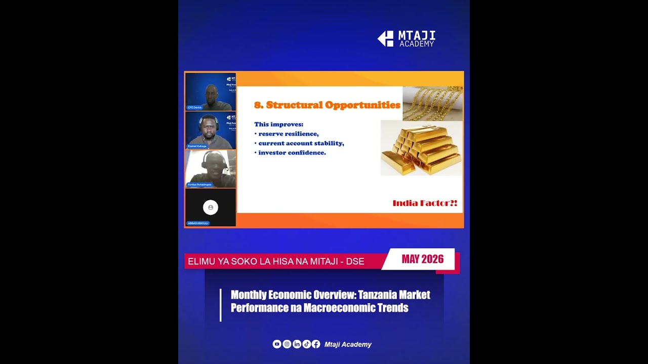 Monthly Economic Overview  Tanzania Market Performance na Macroeconomic Trends