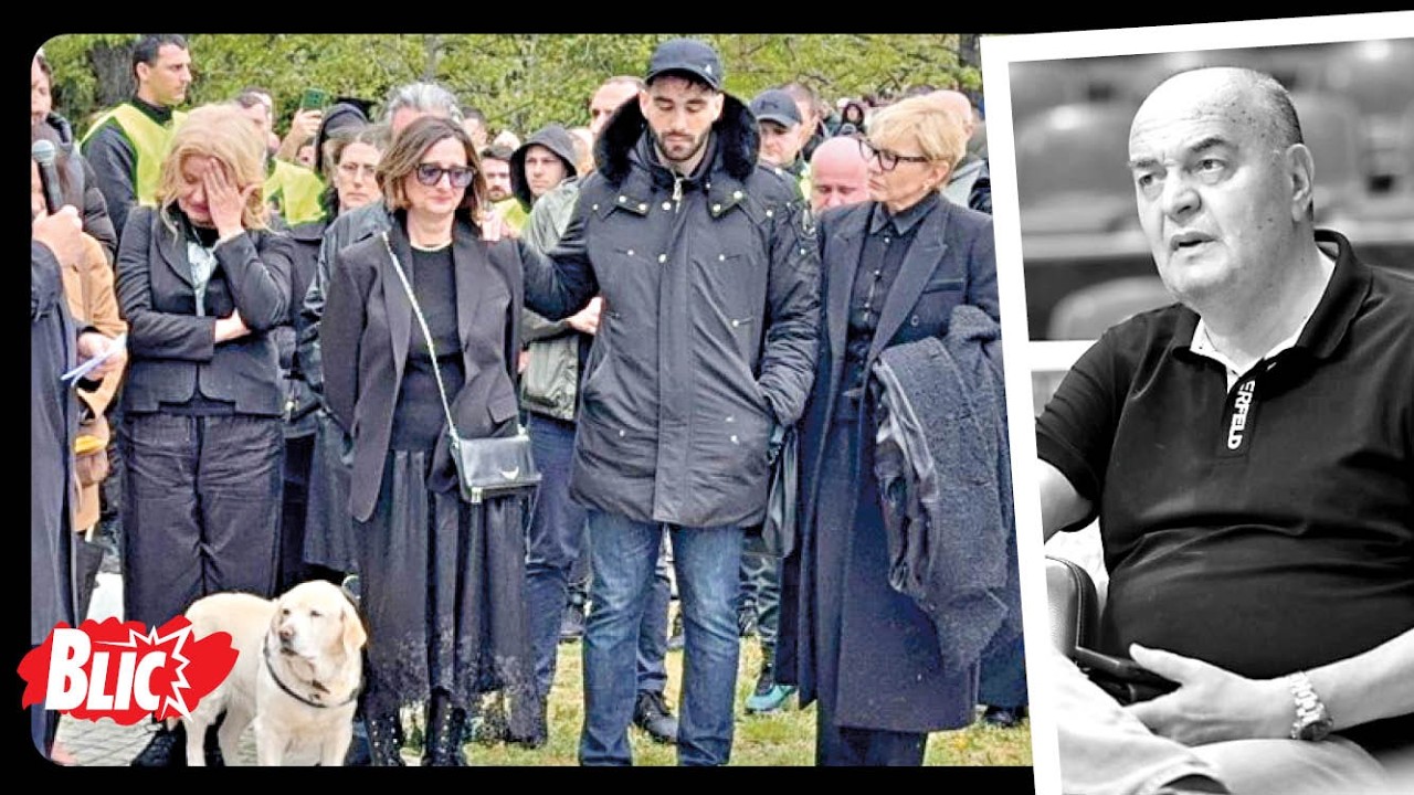 SAHRANJEN DU&Scaron;KO VUJO&Scaron;EVIĆ UZ PESMU NAVIJAČA Ispratio ga i pas, tu su sportisti, političari, pevači..